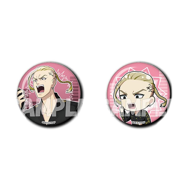 東京リベンジャーズ　龍宮寺堅　缶バッチセット 東京リベンジャーズ ドリーム缶バッジ 龍宮寺堅まとめセット9枚 - メルカリ